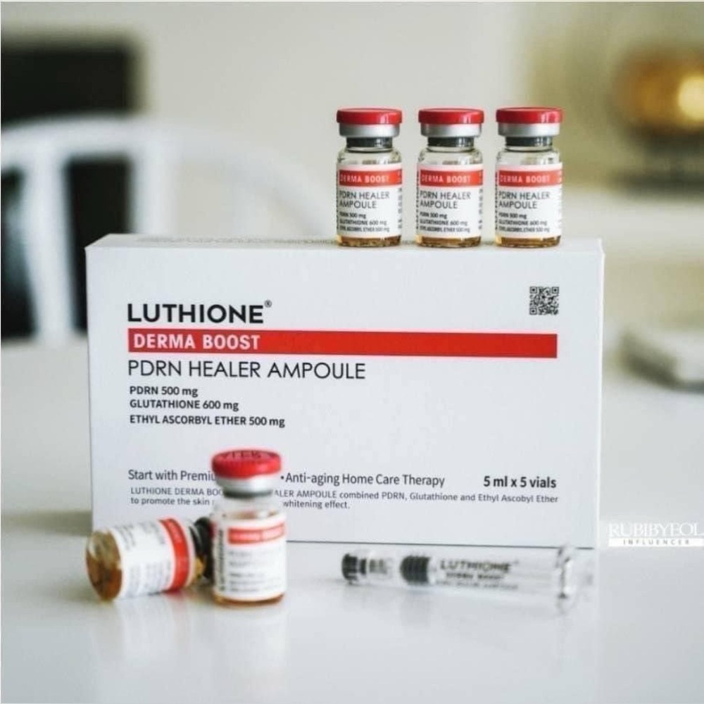 [LUTHIONE] Derma Boost PDRN Ampoule 1Kit (Ampoule 5ml *5ea) + MTS Roller